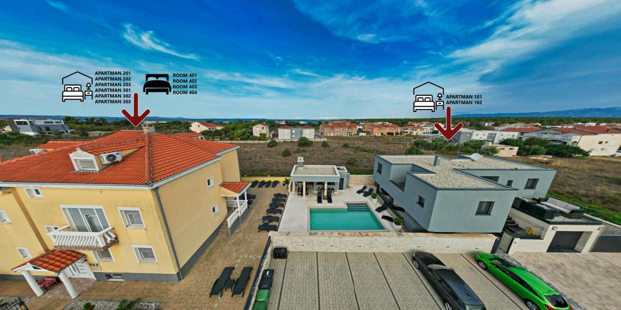 Apartments Dream House Zaton 扎顿 外观 照片